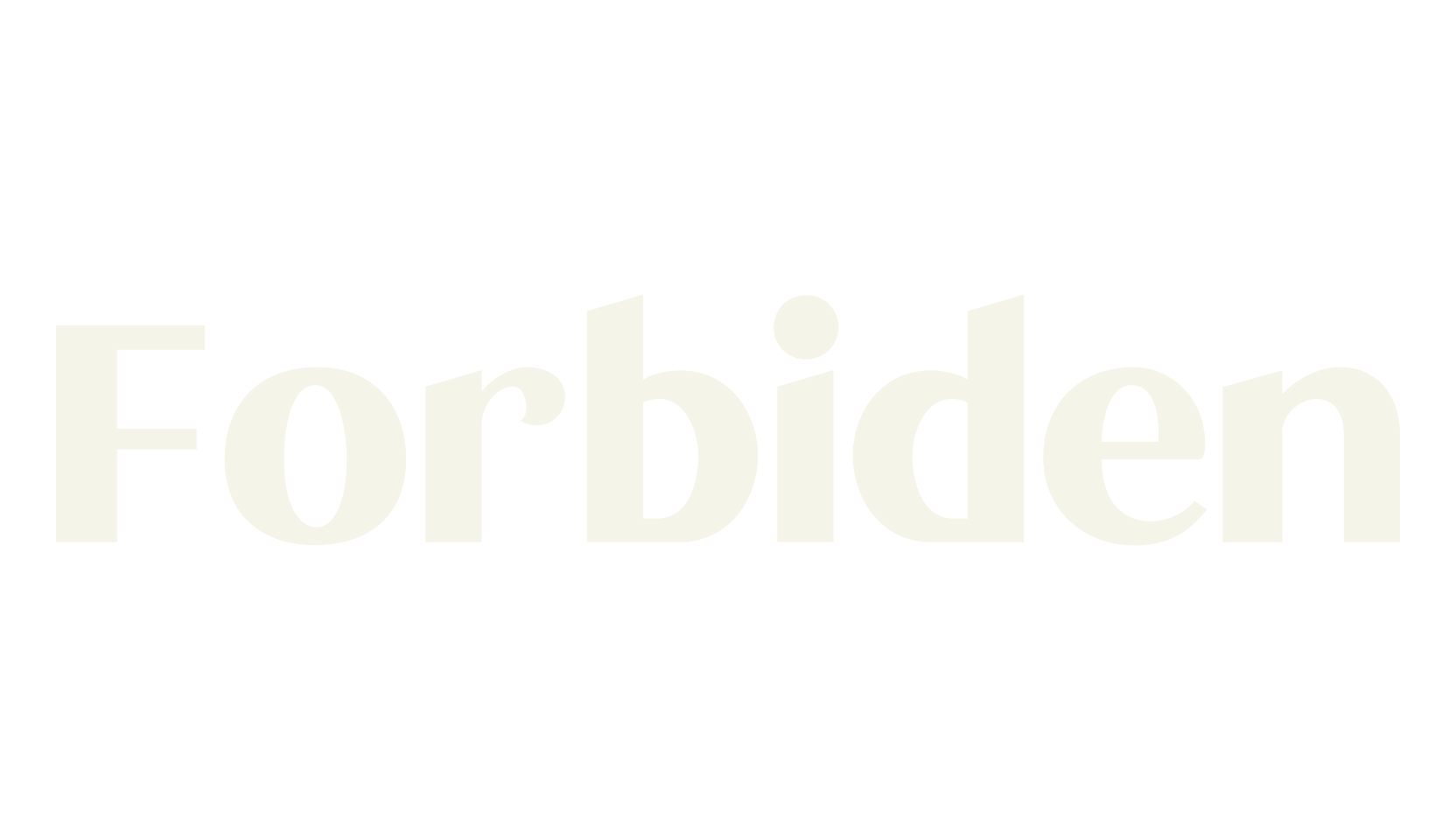 Forbiden, sans font preview