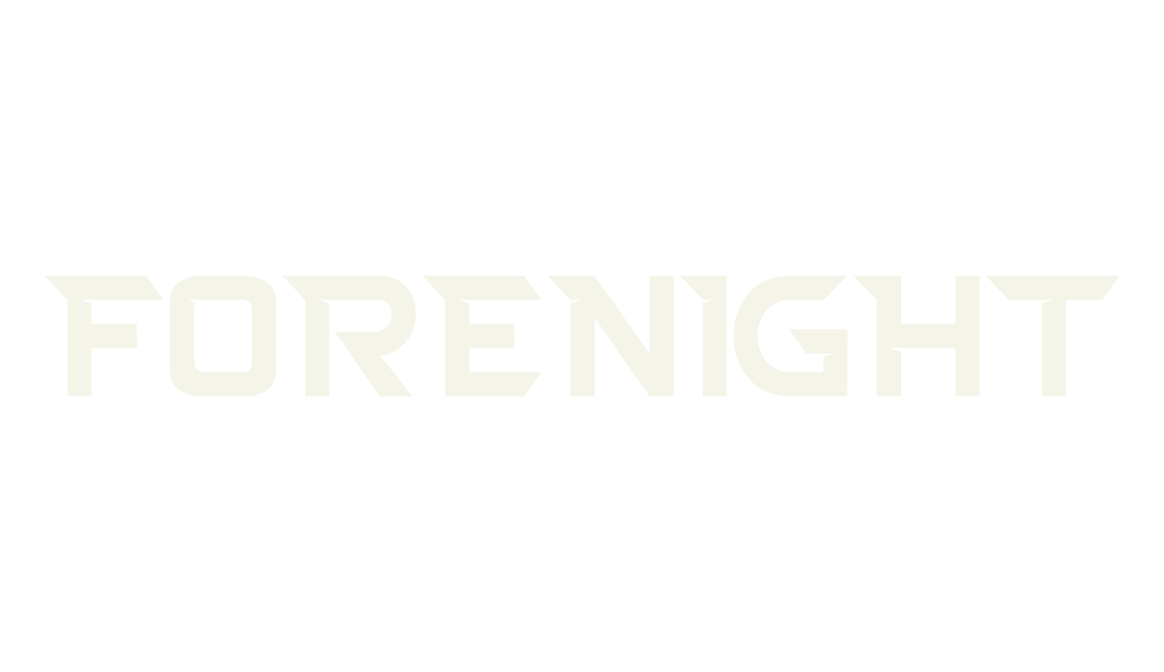 FORENIGHT, gaming font preview