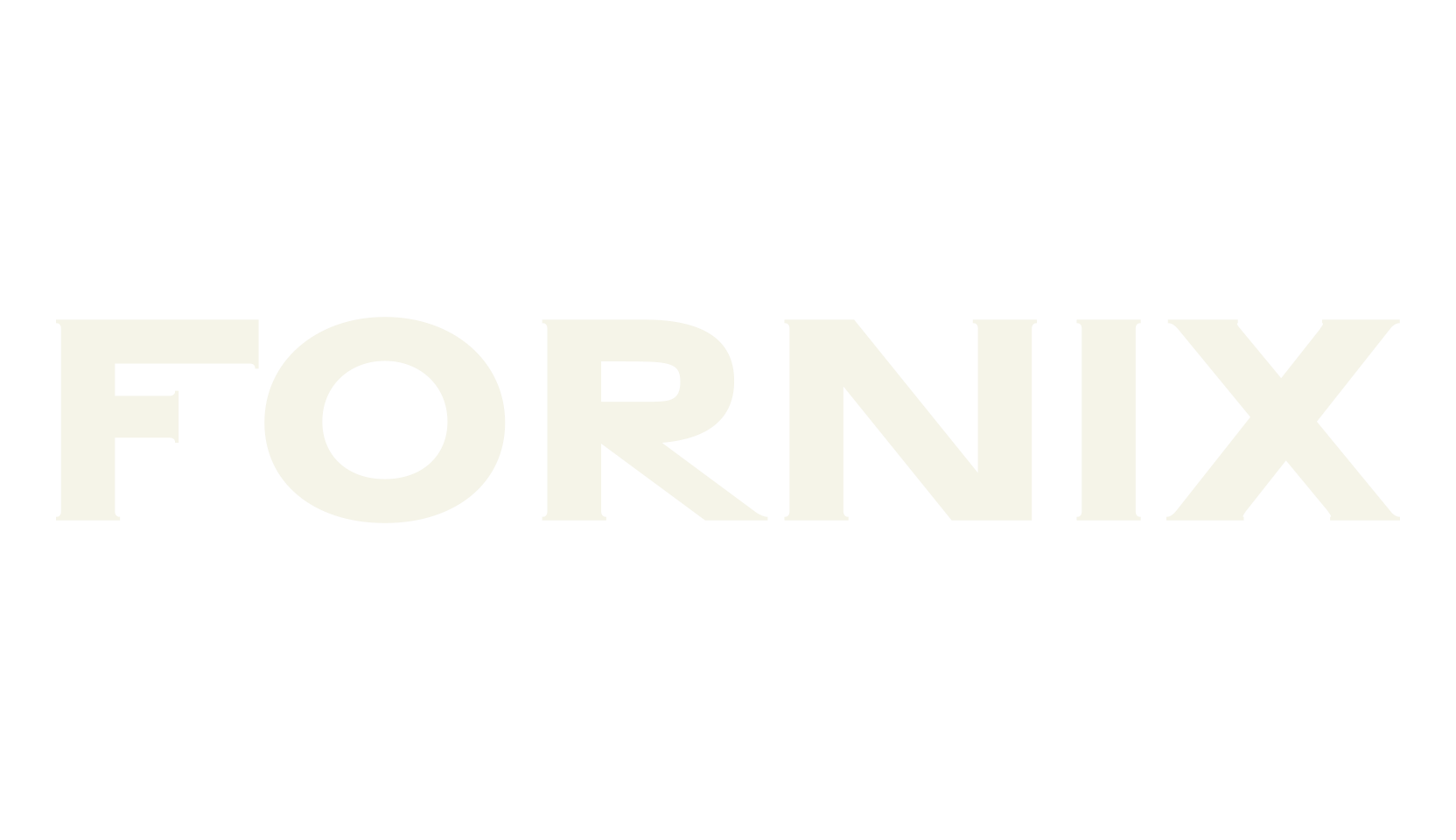 FORNIX, bold font preview