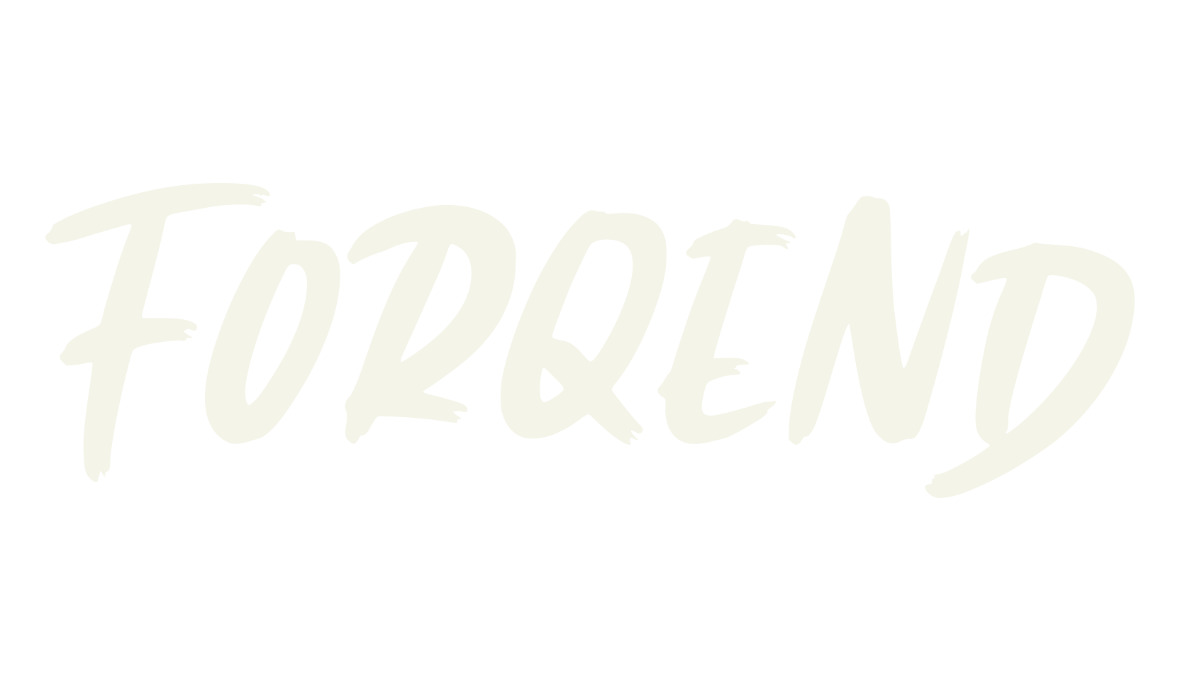 Forqend, fashion script font preview