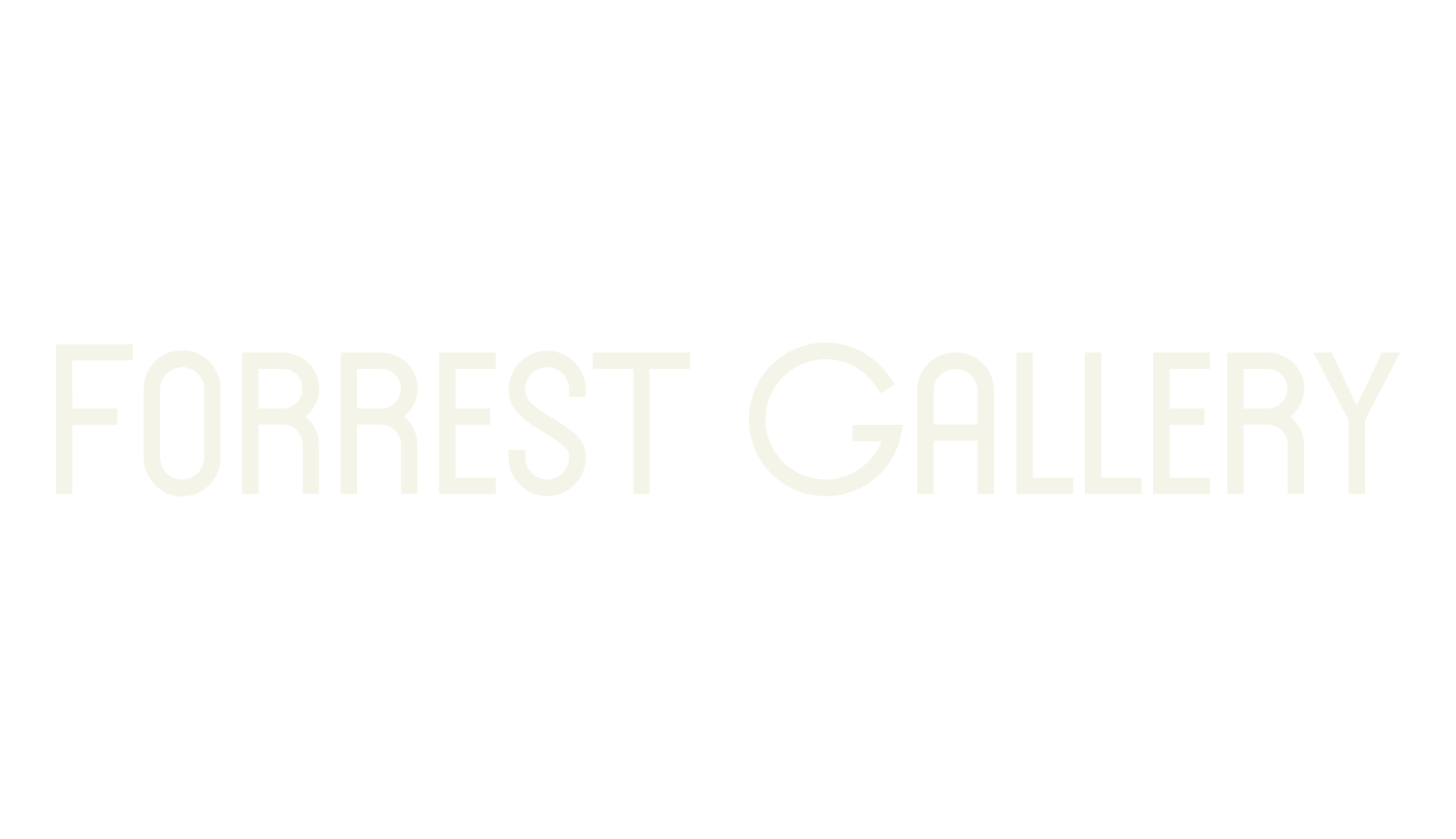 Forrest Gallery, art deco font preview