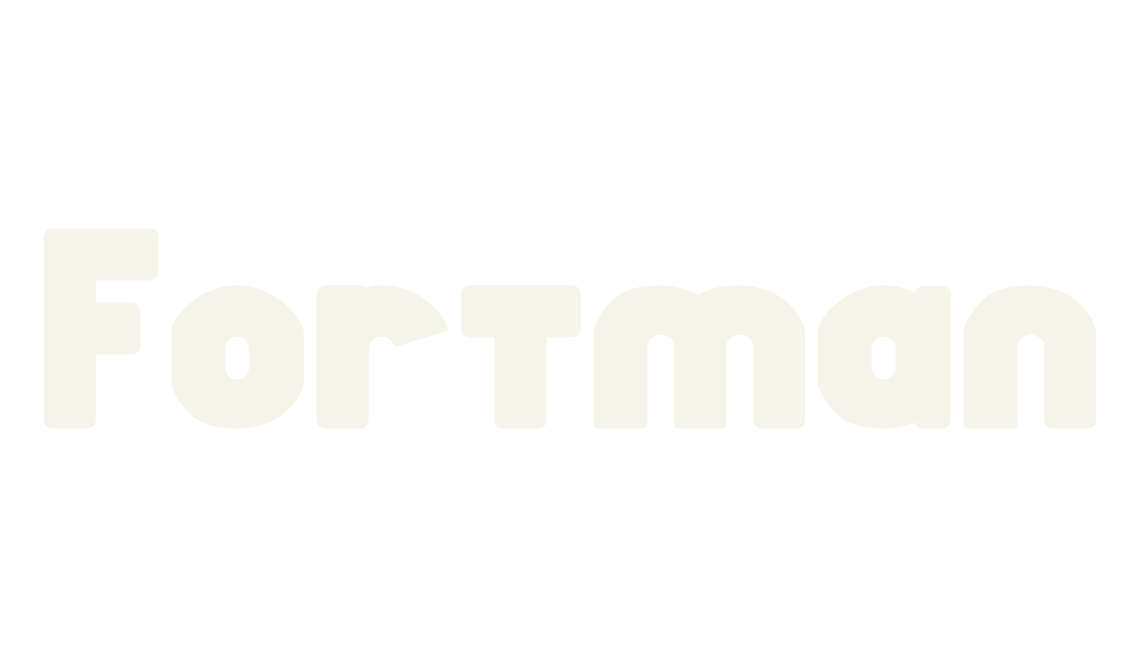 Fortman, sans font preview