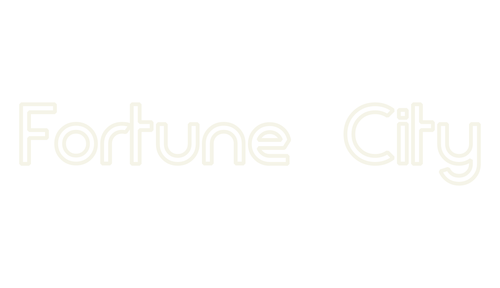 Fortune City, sans font preview