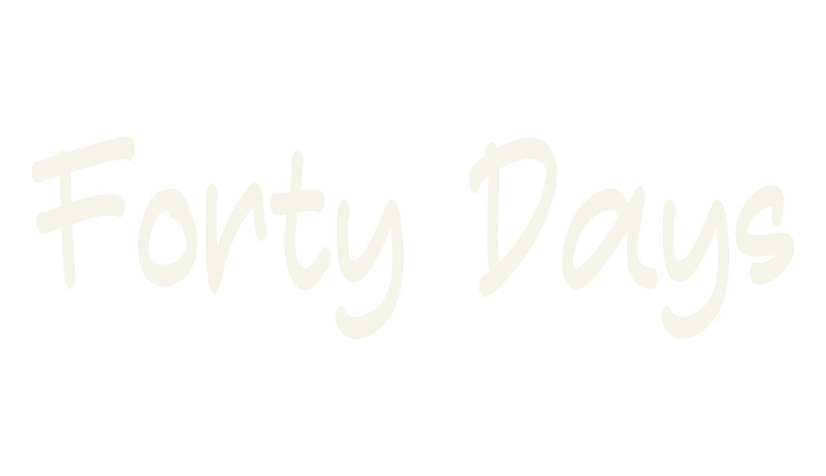 Forty Days, comic book font preview