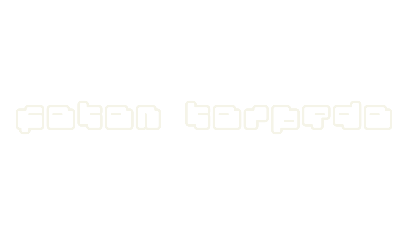 foton torpedo, techno font preview