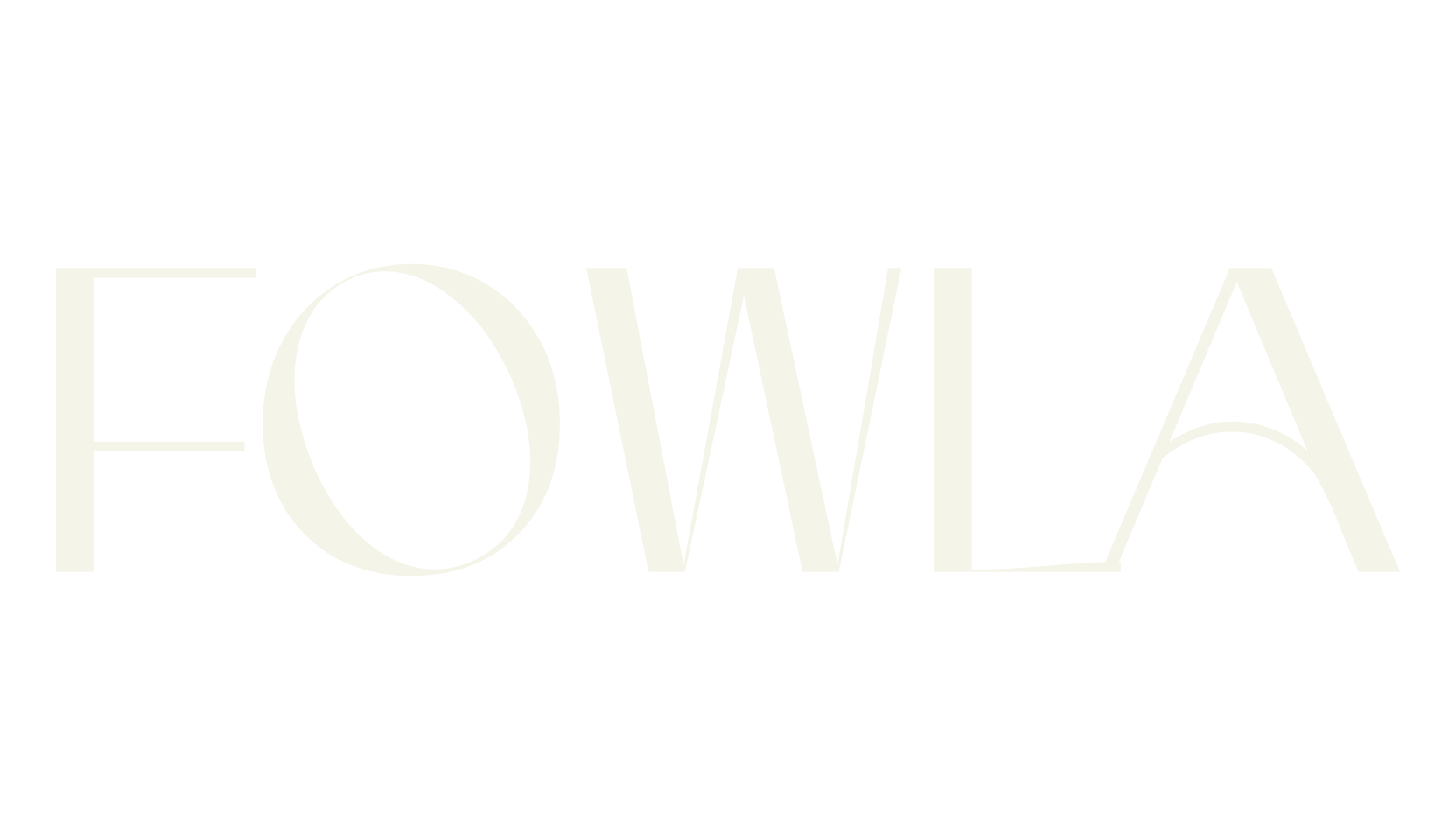FOWLA, sans serif font preview