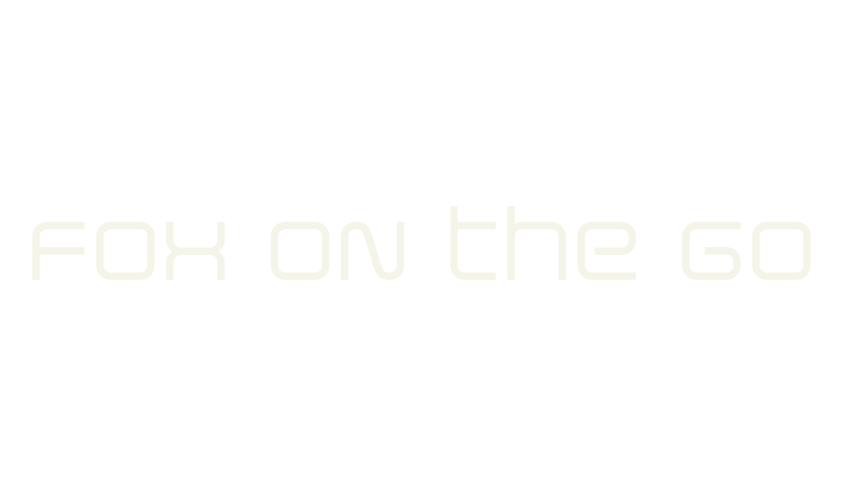 Fox on the Go, display market font preview