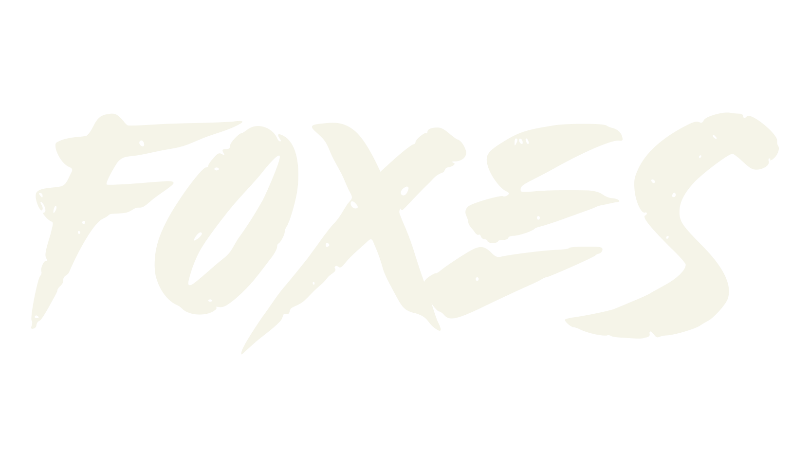 Foxes, modern font preview