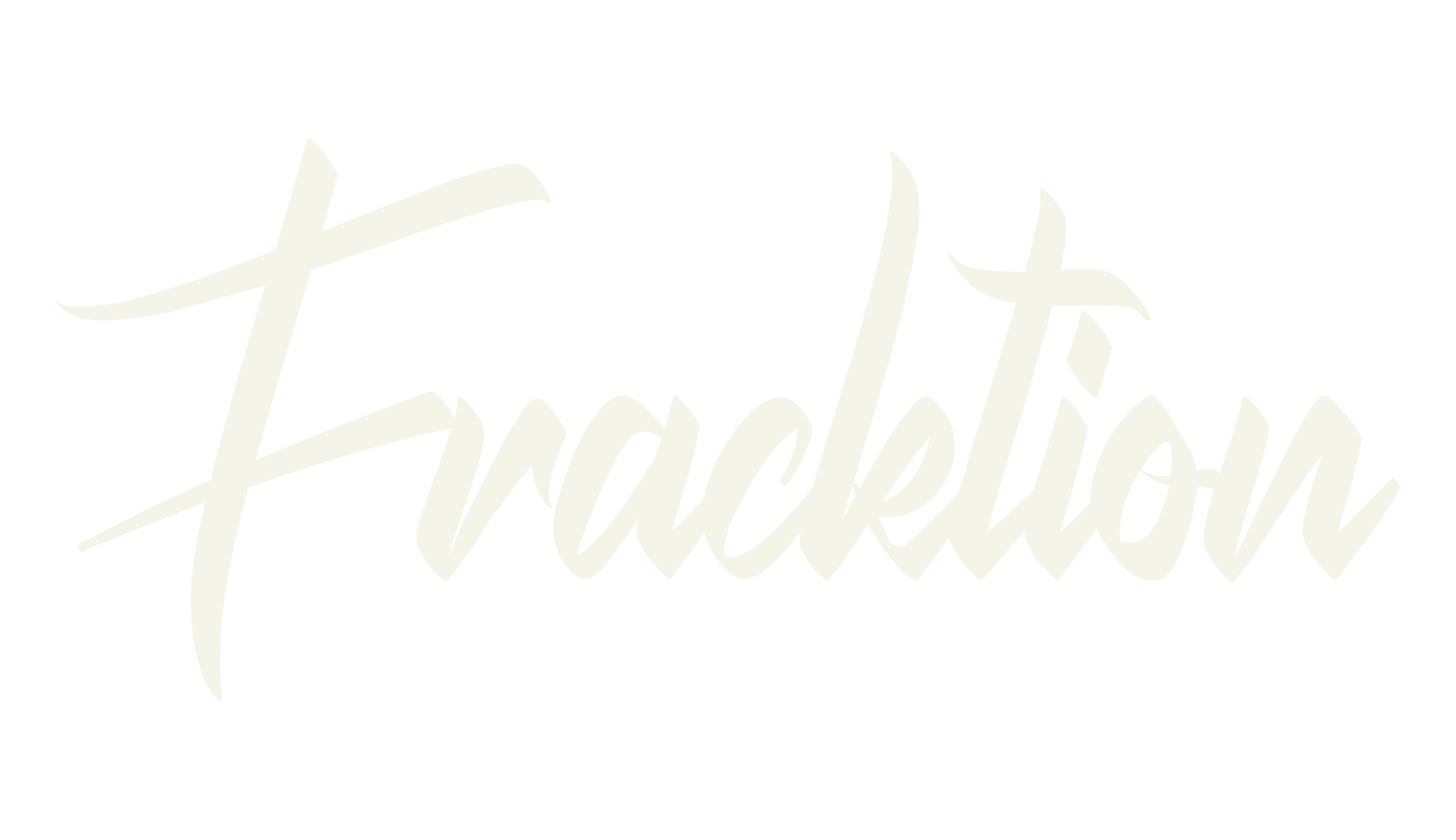 Fracktion, calligraphy font preview