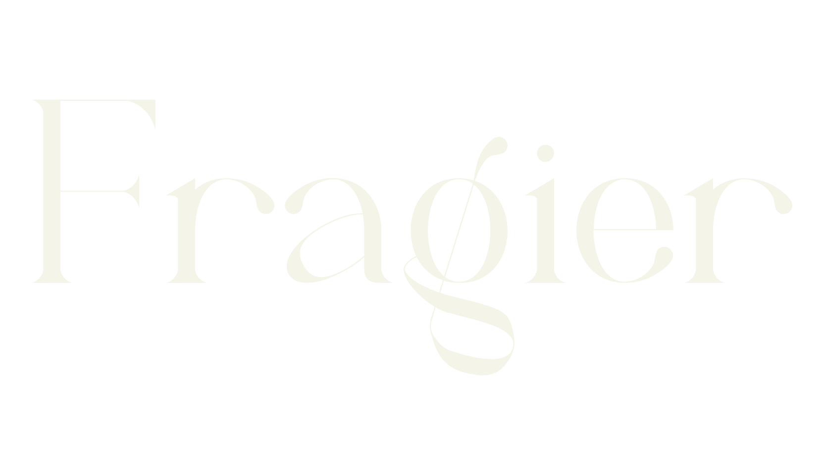 Fragier, serif font preview
