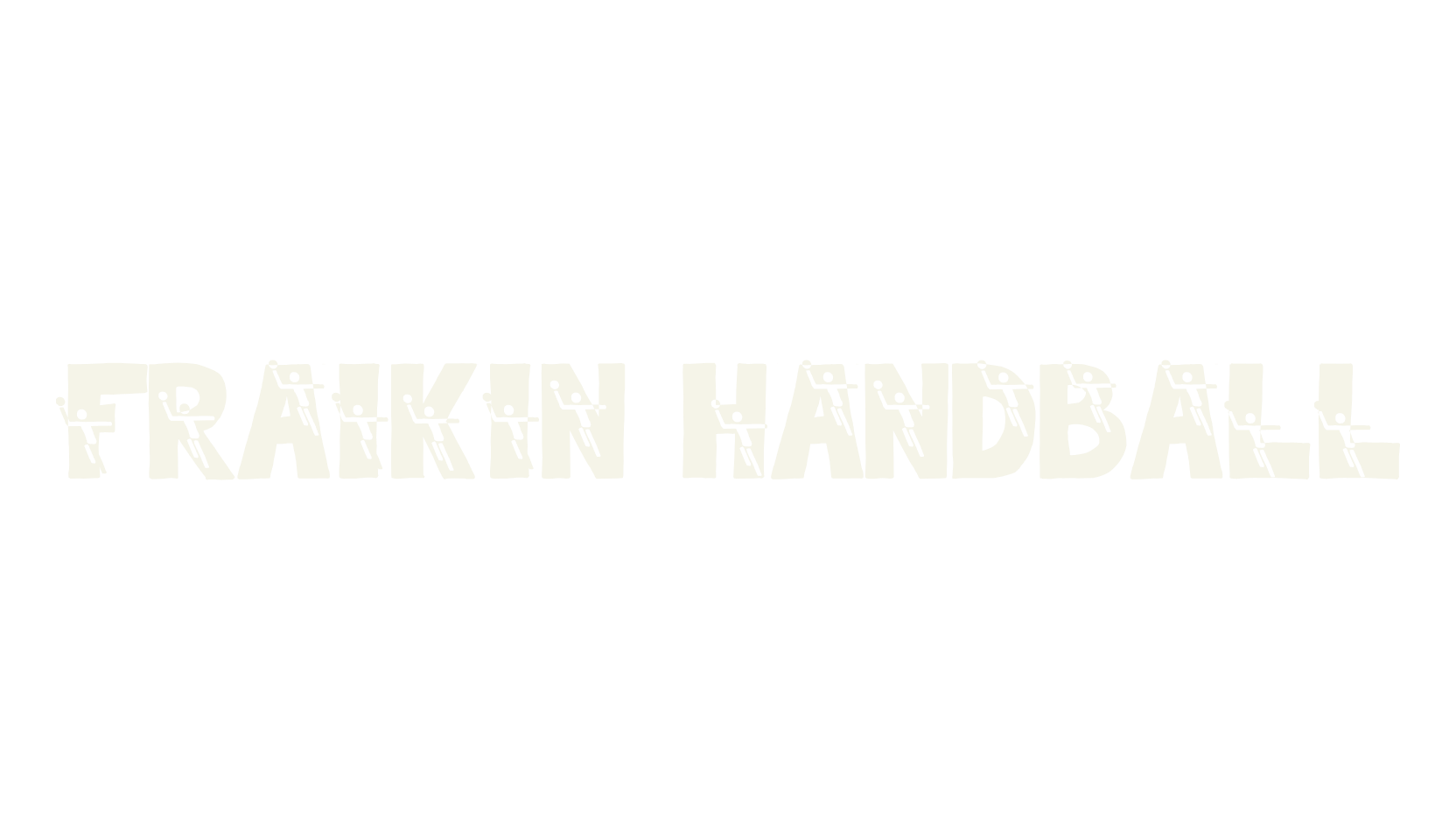 Fraikin Handball, handball font preview
