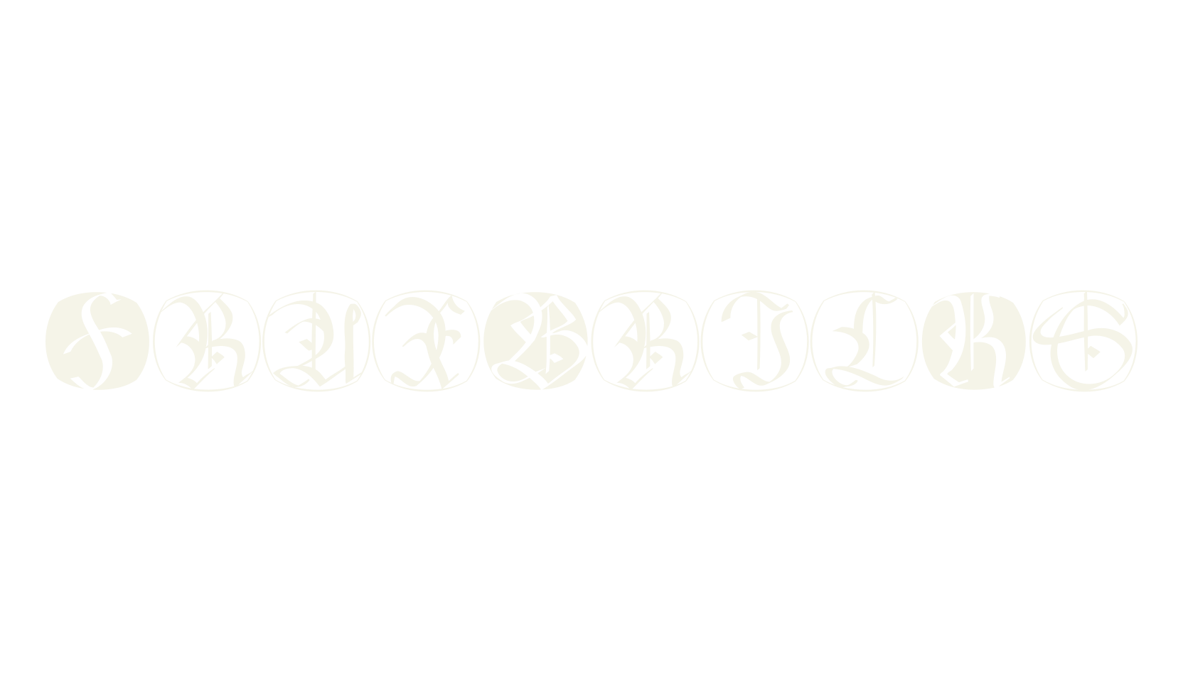 FraxBricKs, fantasy font preview
