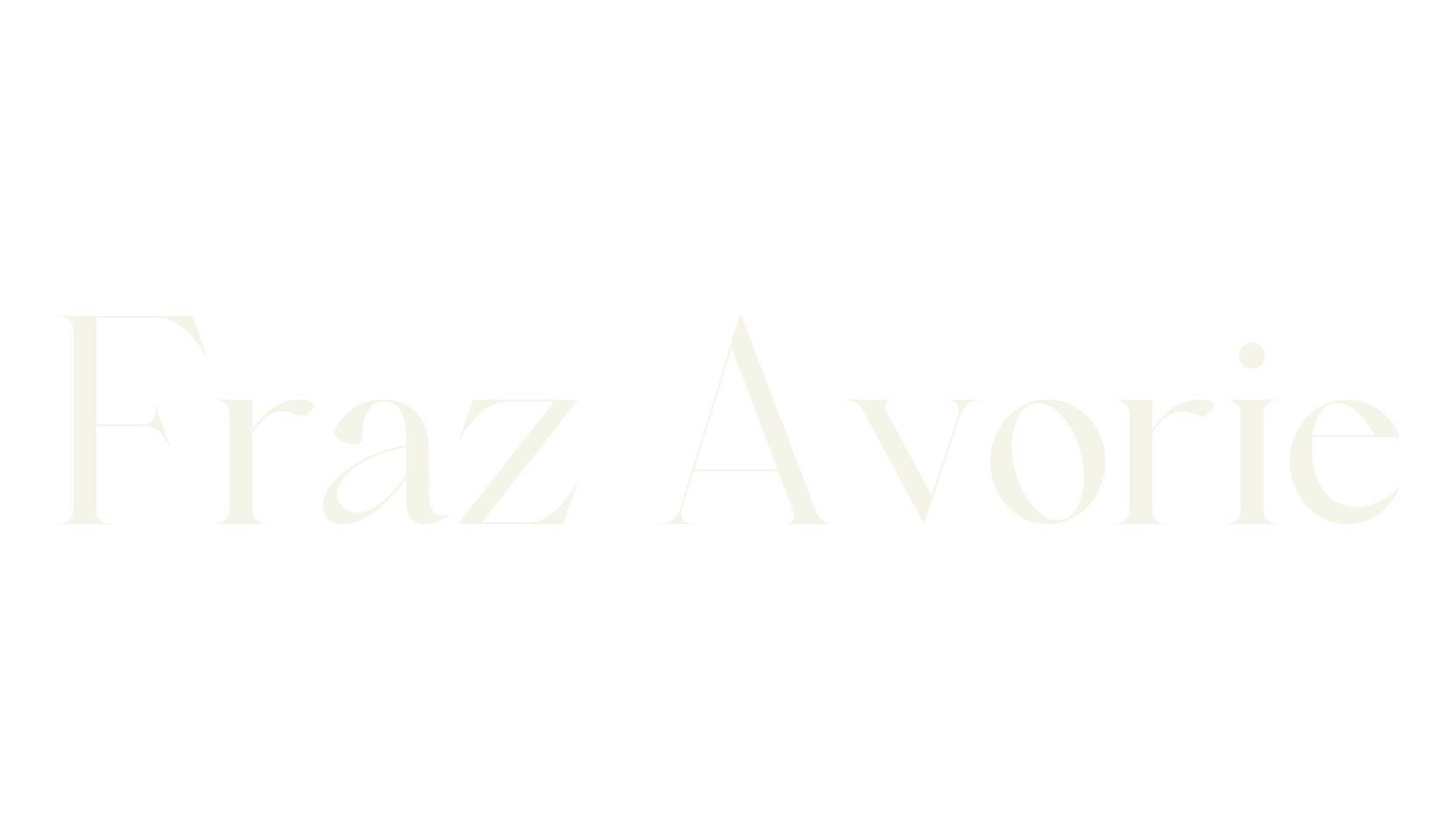 Fraz Avorie, beautiful font preview