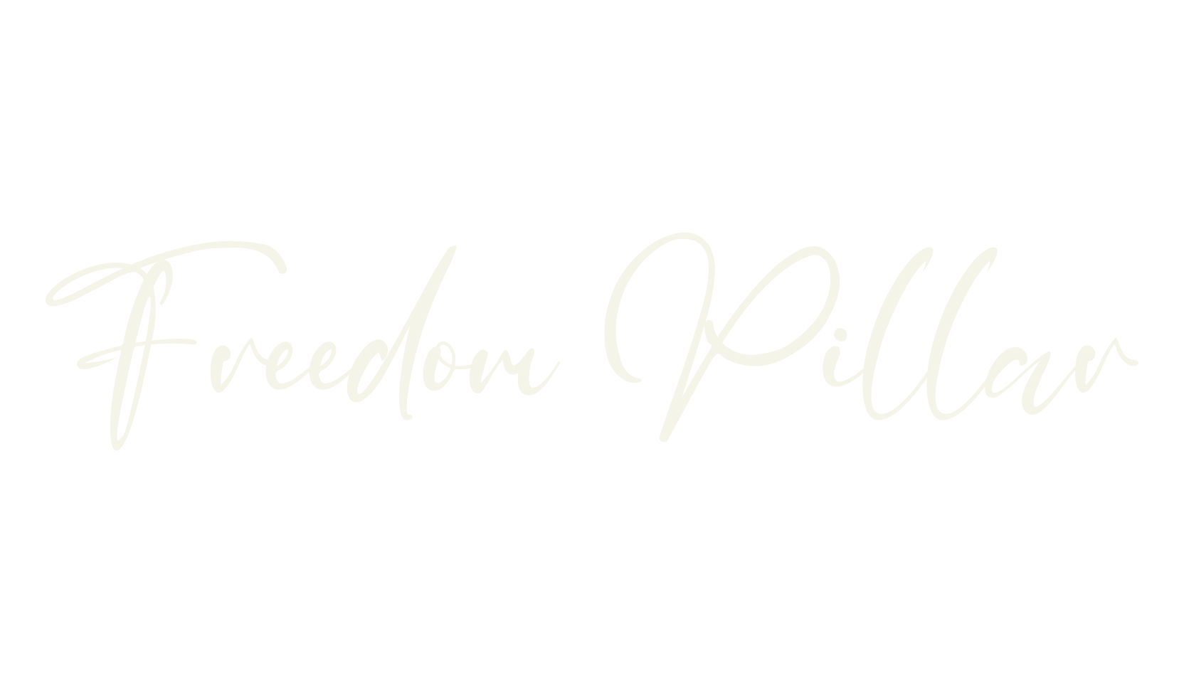 Freedom Pillar, wedding font preview