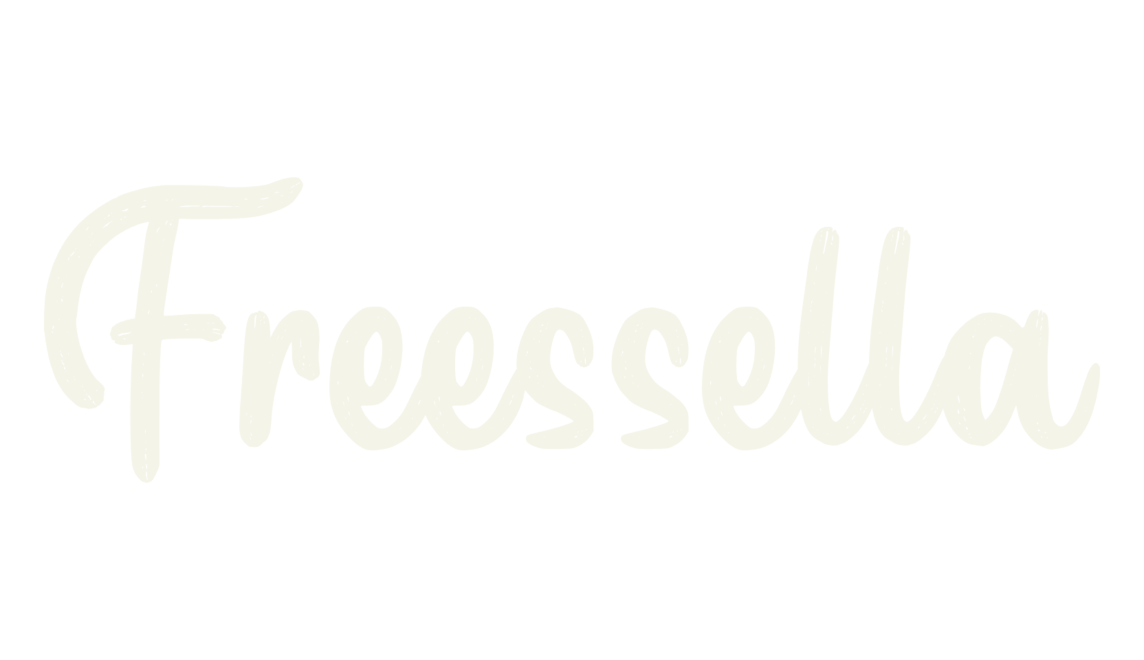 Freessella, handwritten font preview