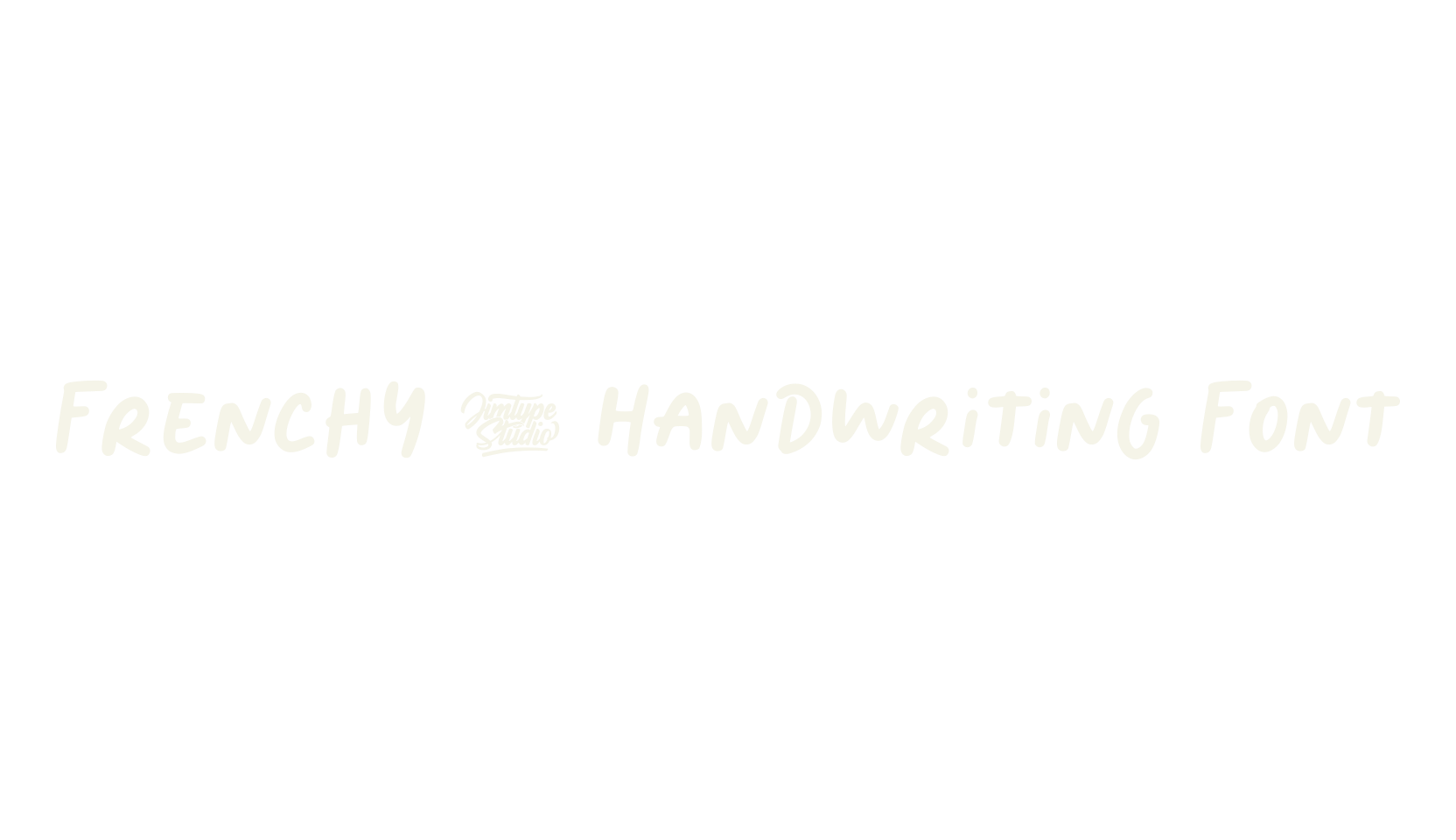 Frenchy - Handwriting Font, handwriting font preview