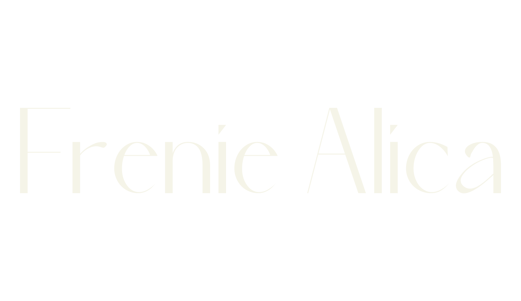 Frenie Alica, beautiful font preview
