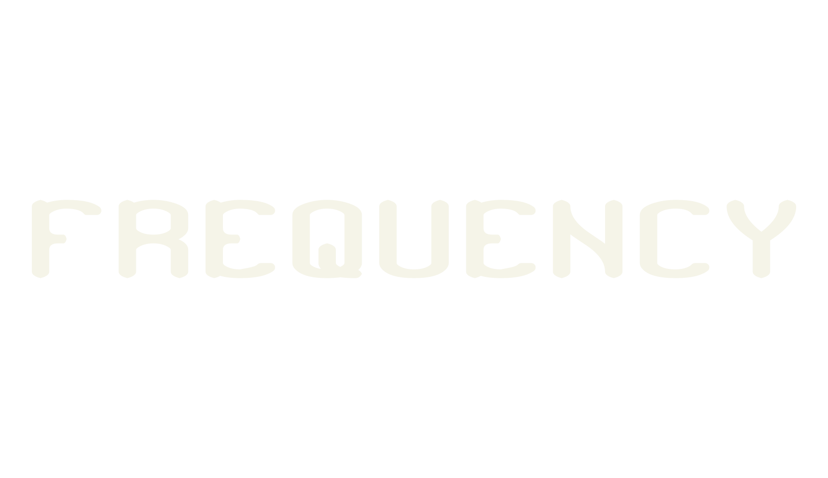 FREQUENCY, display market font preview