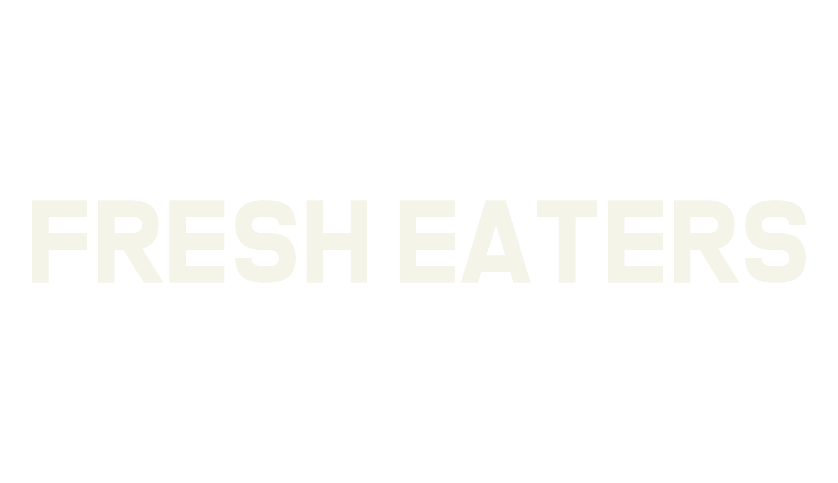 Fresh Eaters, sans font preview