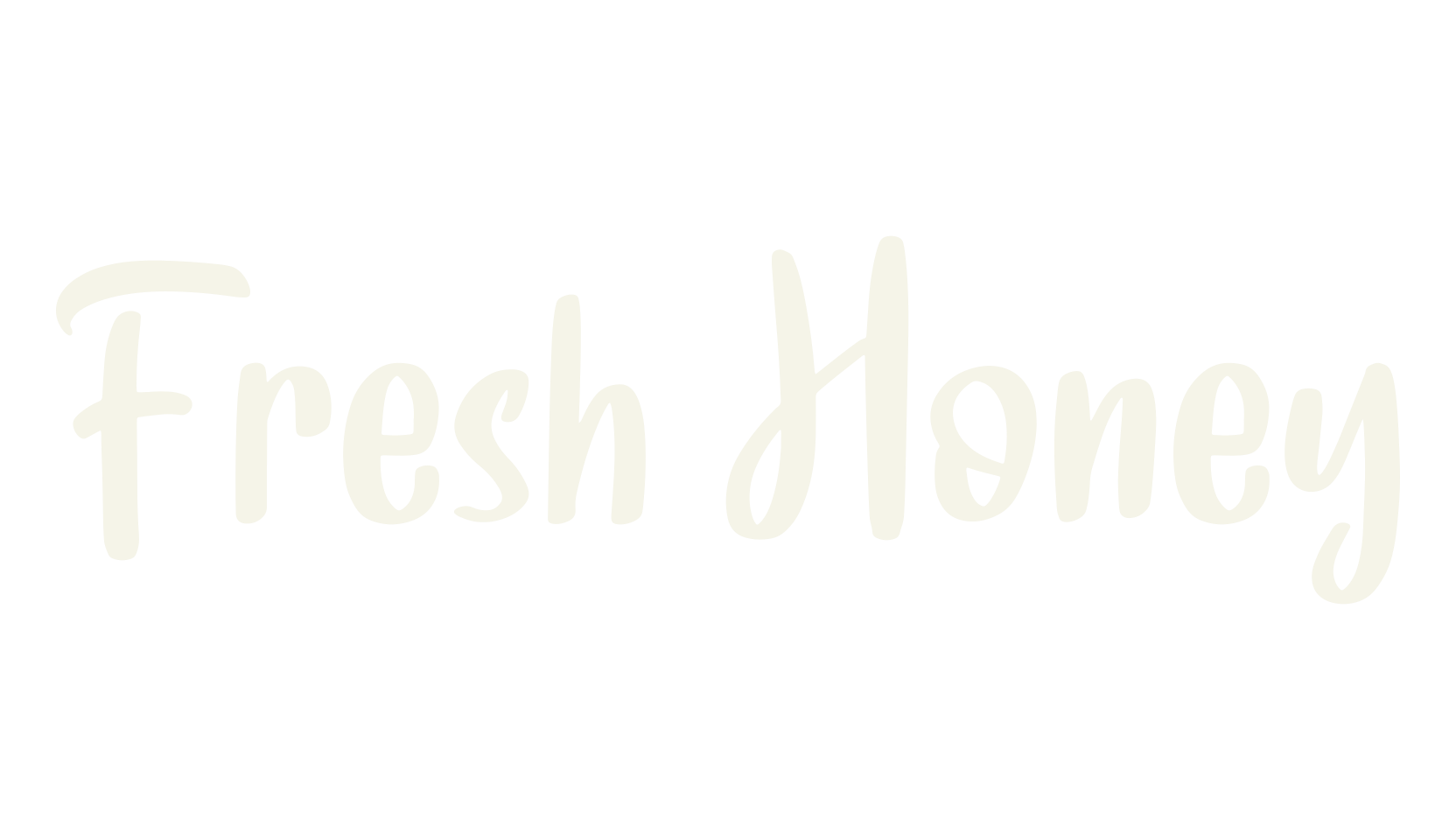 Fresh Honey, cute font preview