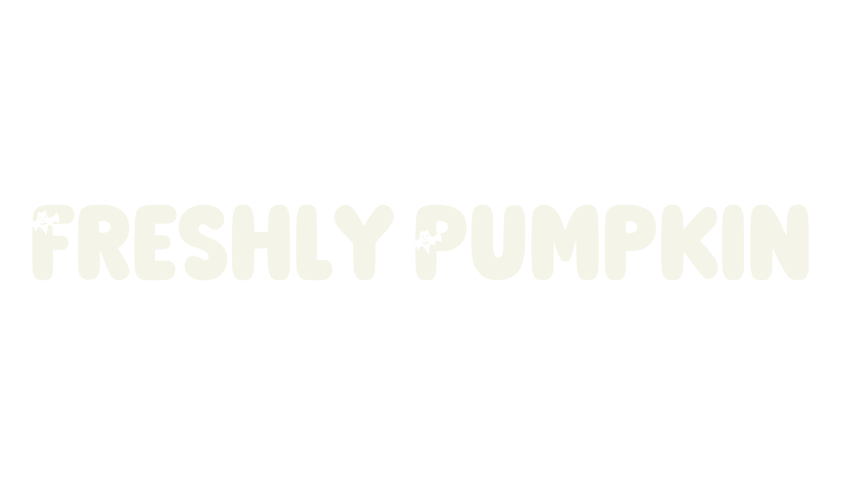Freshly Pumpkin, cool font preview