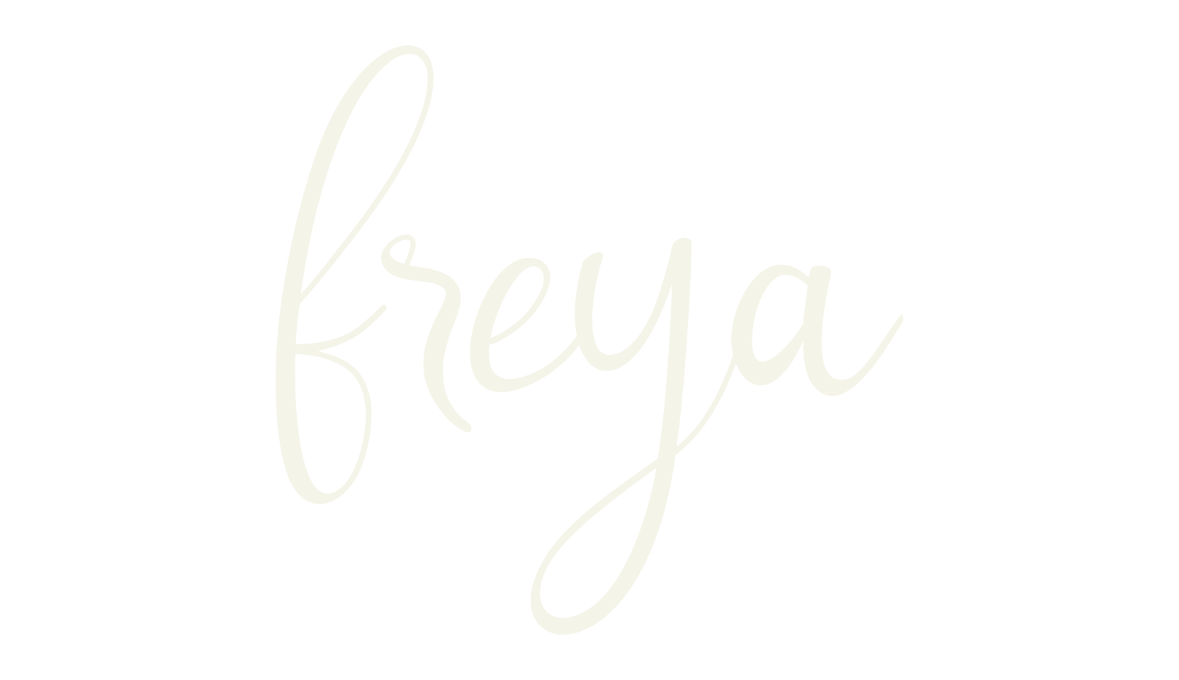 freya, fashion script font preview