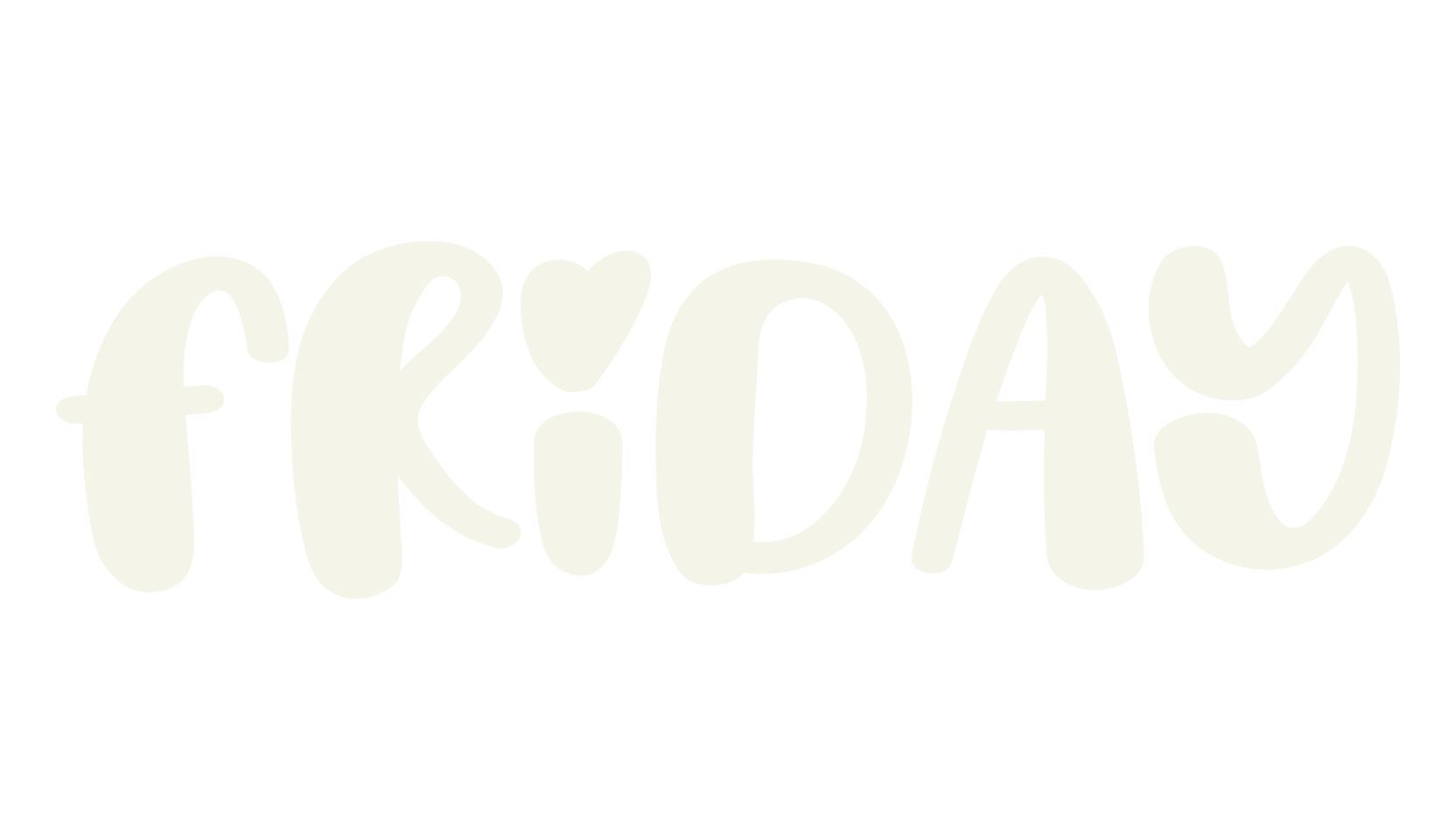 Friday, modern font preview
