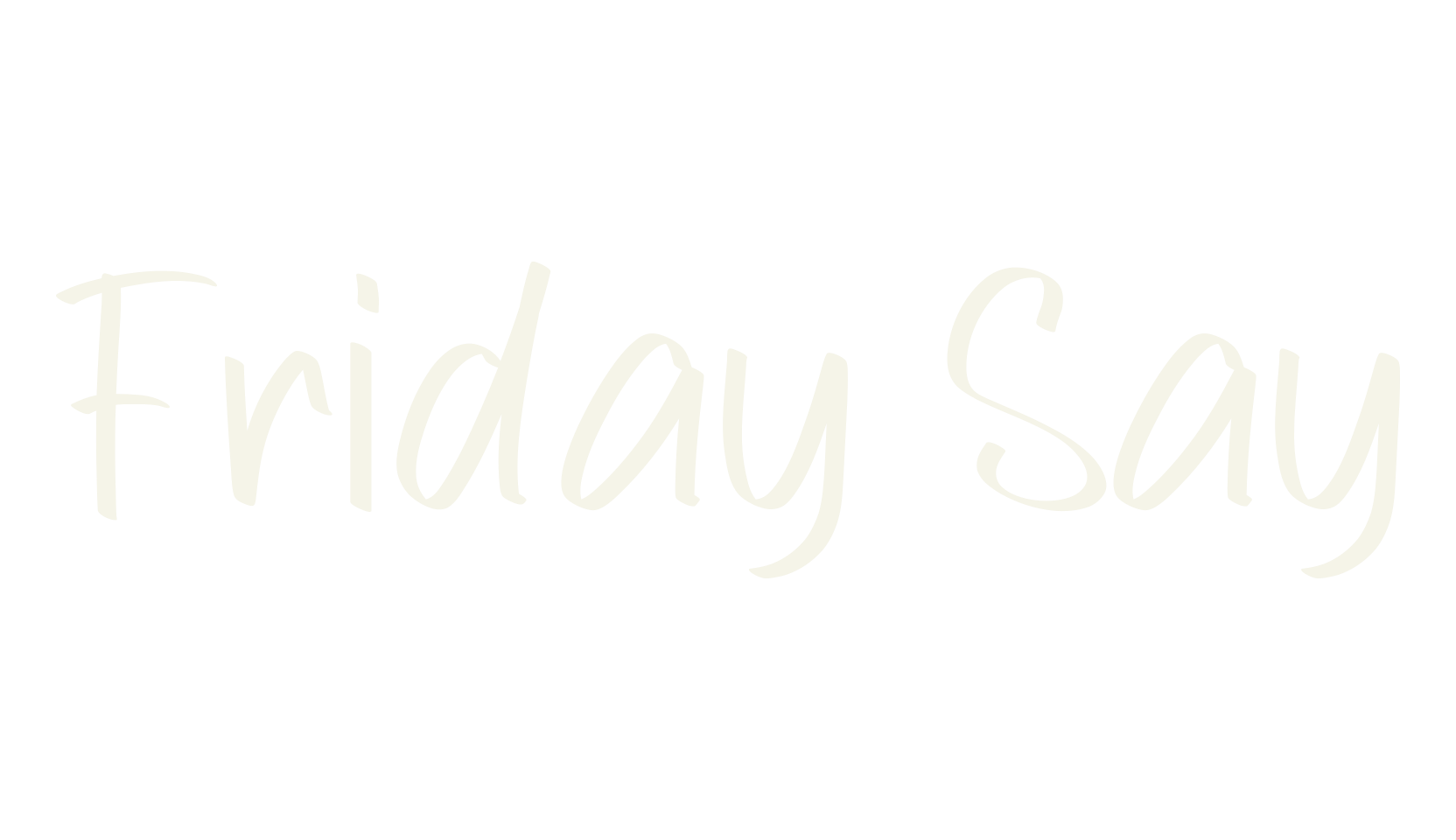 Friday Say, comic sans font preview