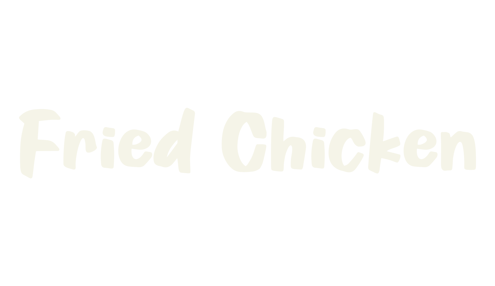 Fried Chicken, display market font preview
