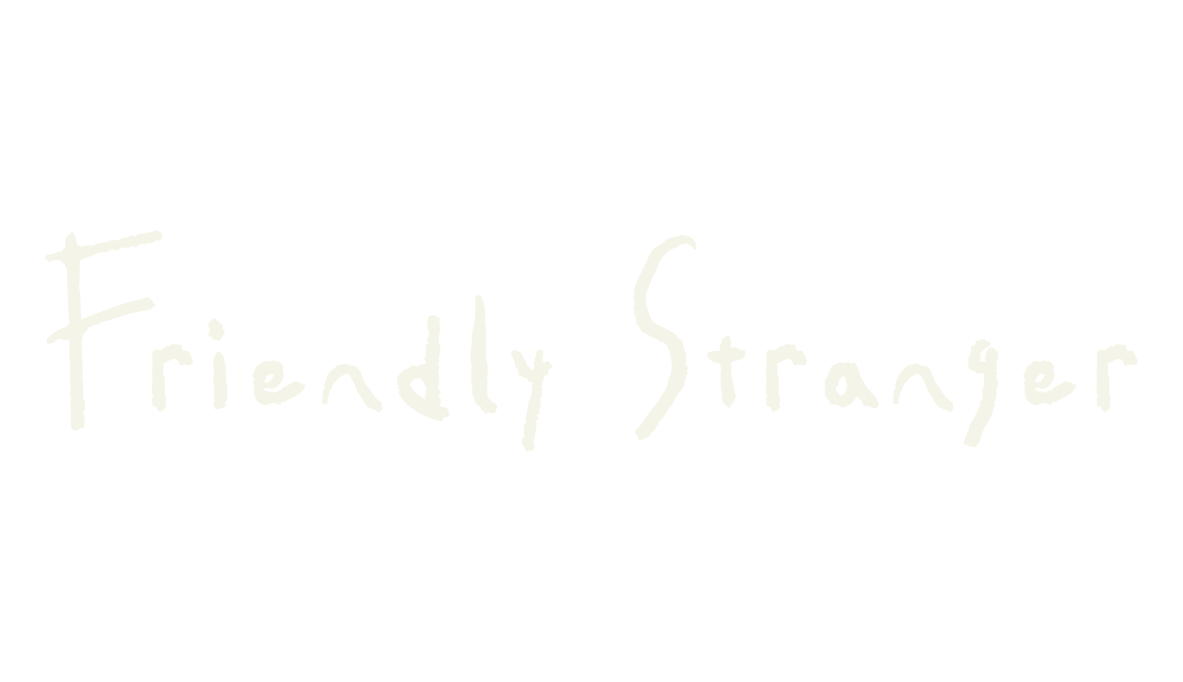 Friendly Stranger, script font preview