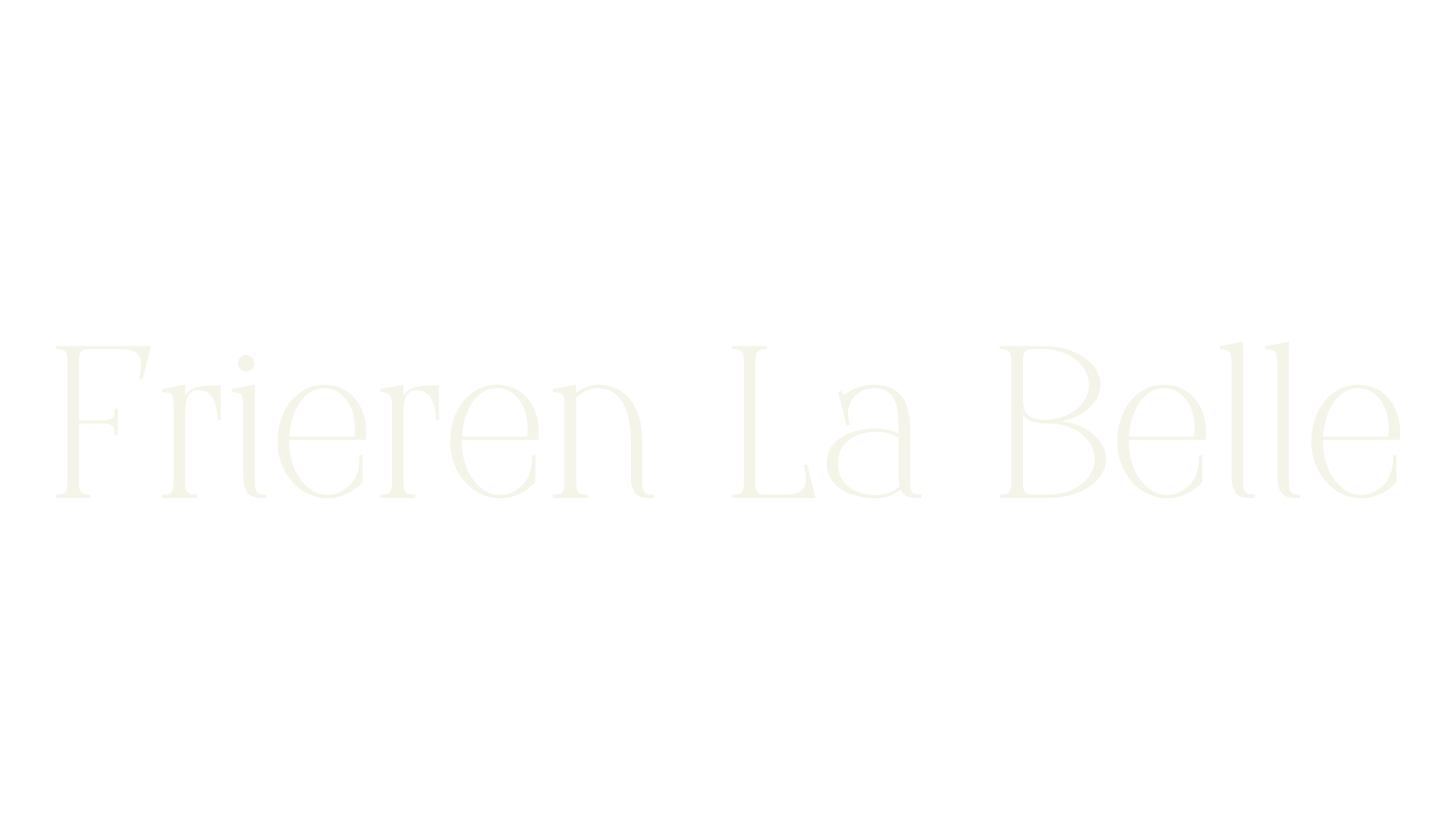 Frieren La Belle, art deco font preview