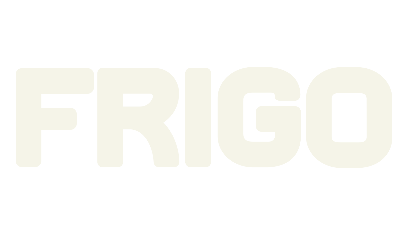 FRIGO, sans serif font preview