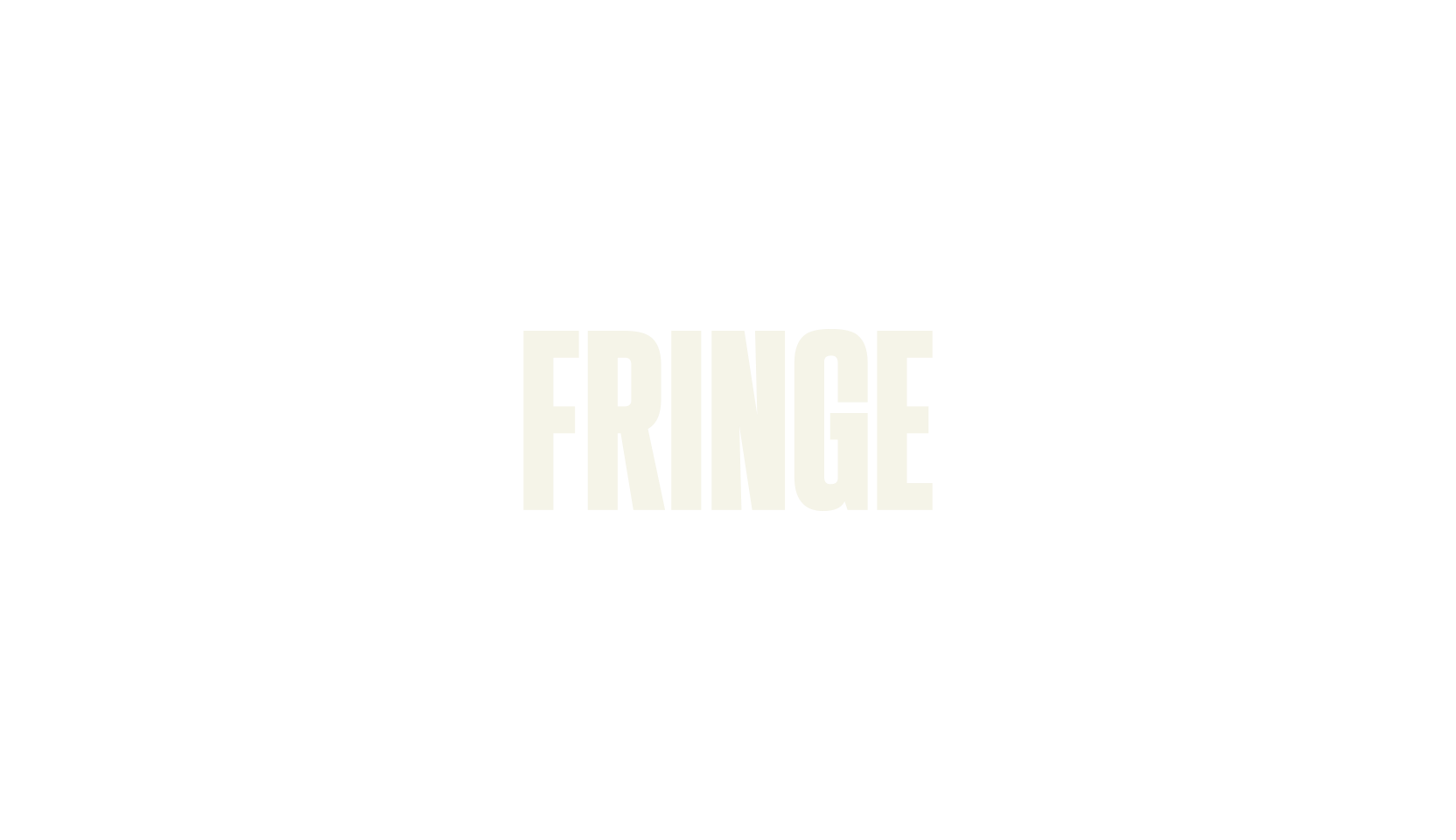 Fringe, sports font preview