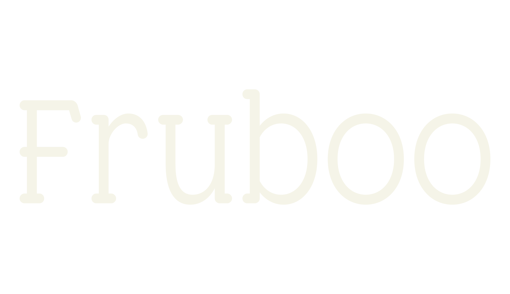 Fruboo, serif font preview