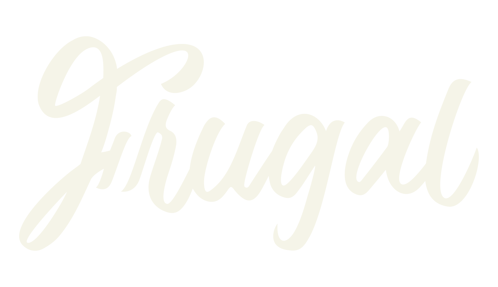 Frugal, calligraphy font preview