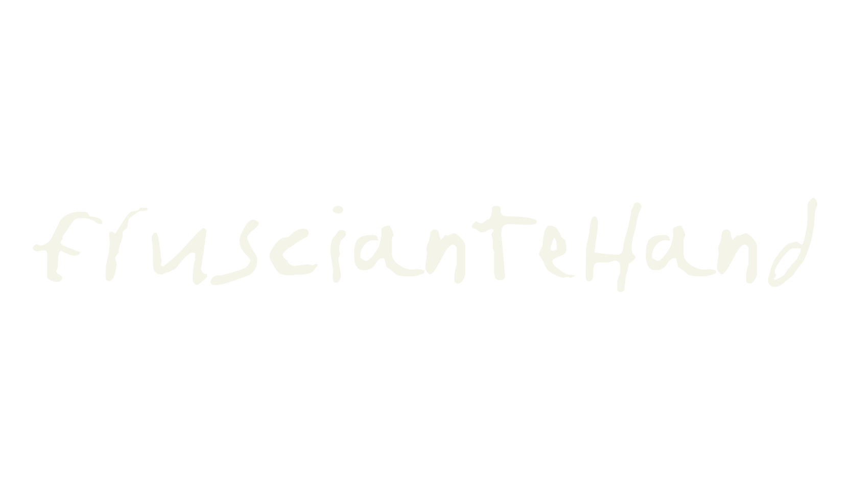fruscianteHand, messy font preview