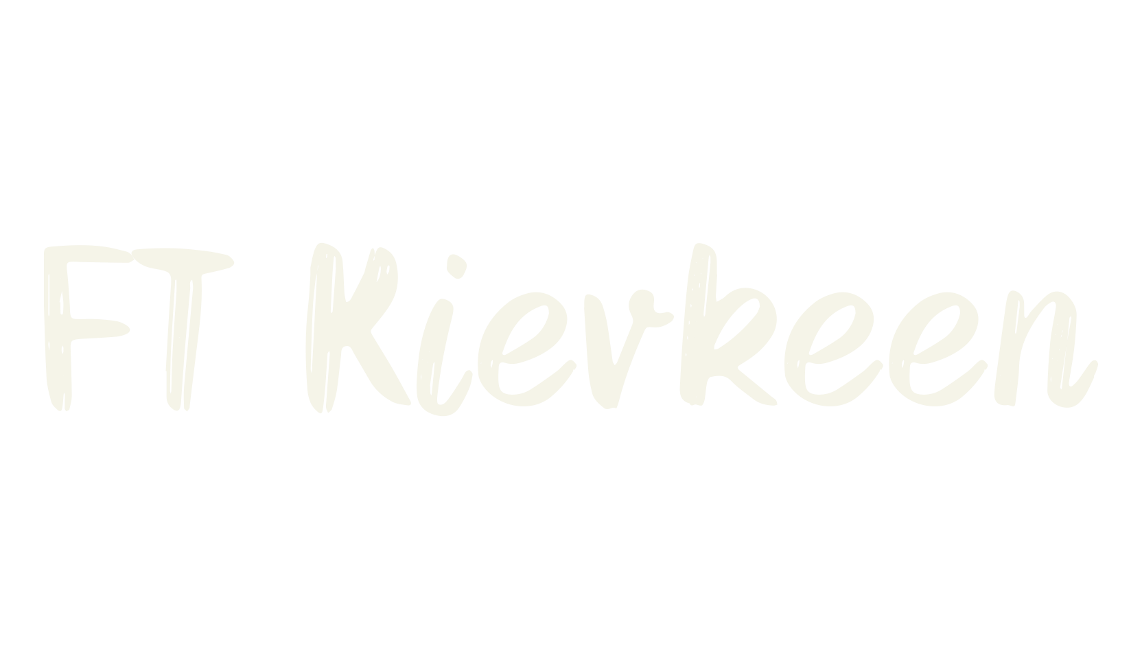 FT Kievkeen, lettering font preview