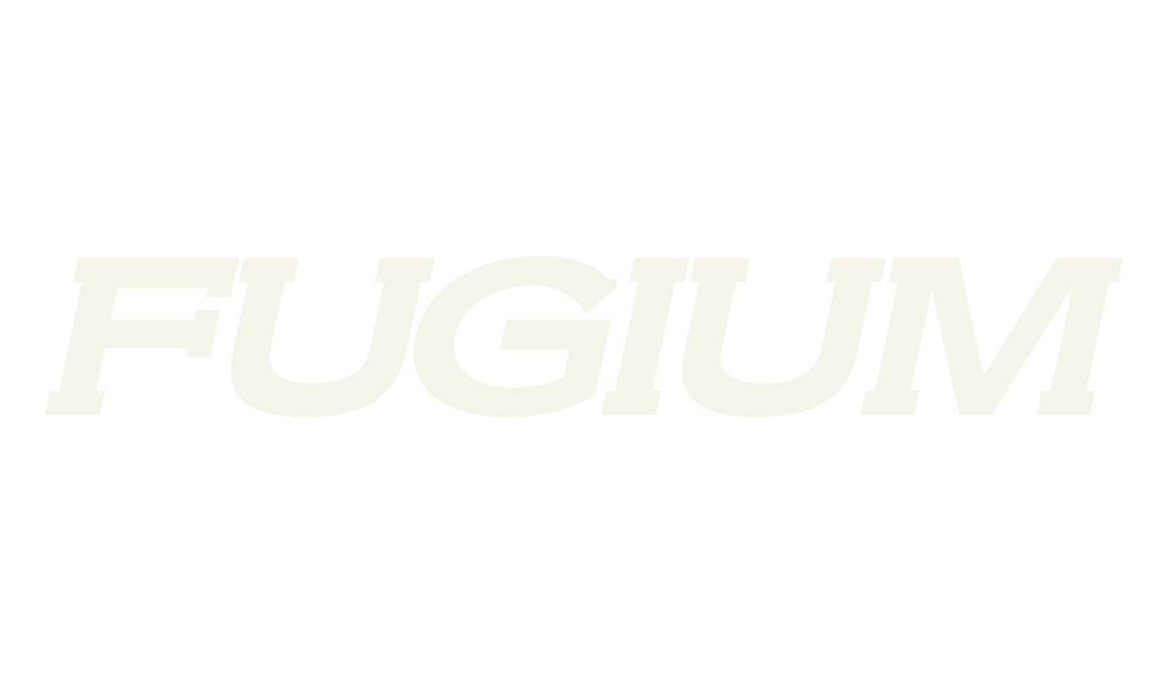 FUGIUM, modern font preview