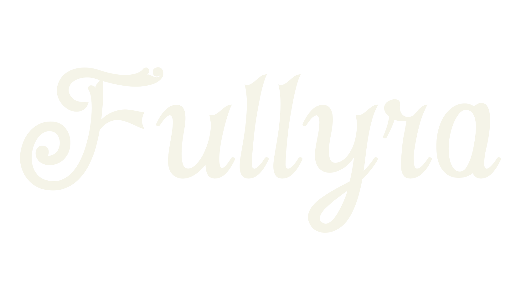 Fullyra, calligraphy font preview