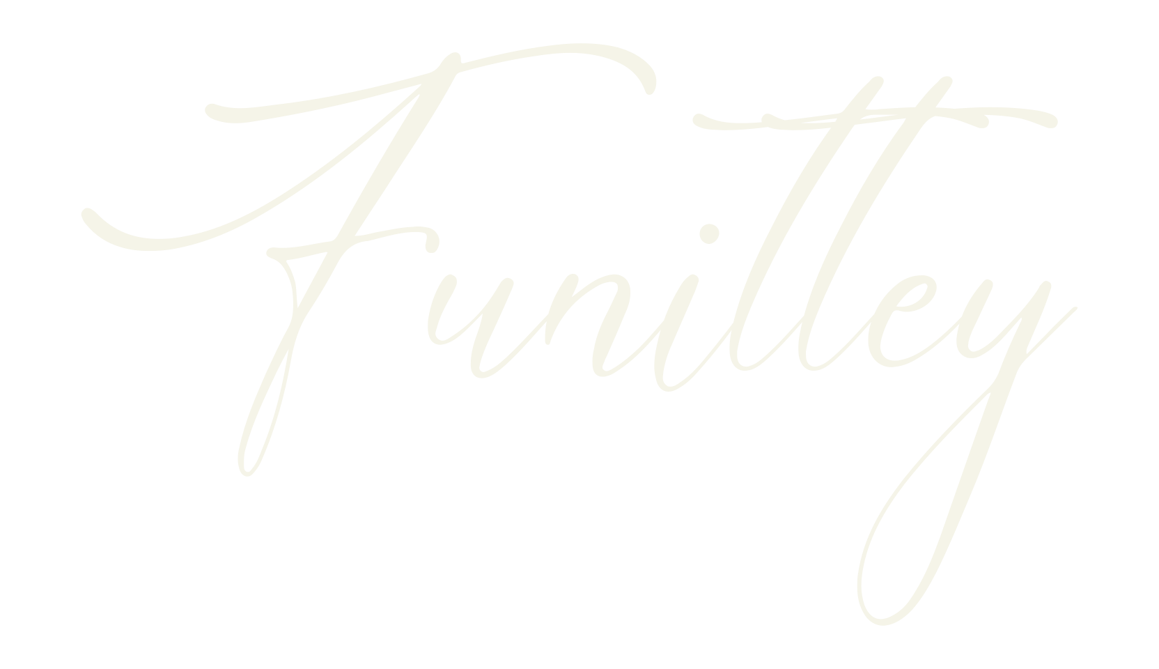 Funittey, script font preview