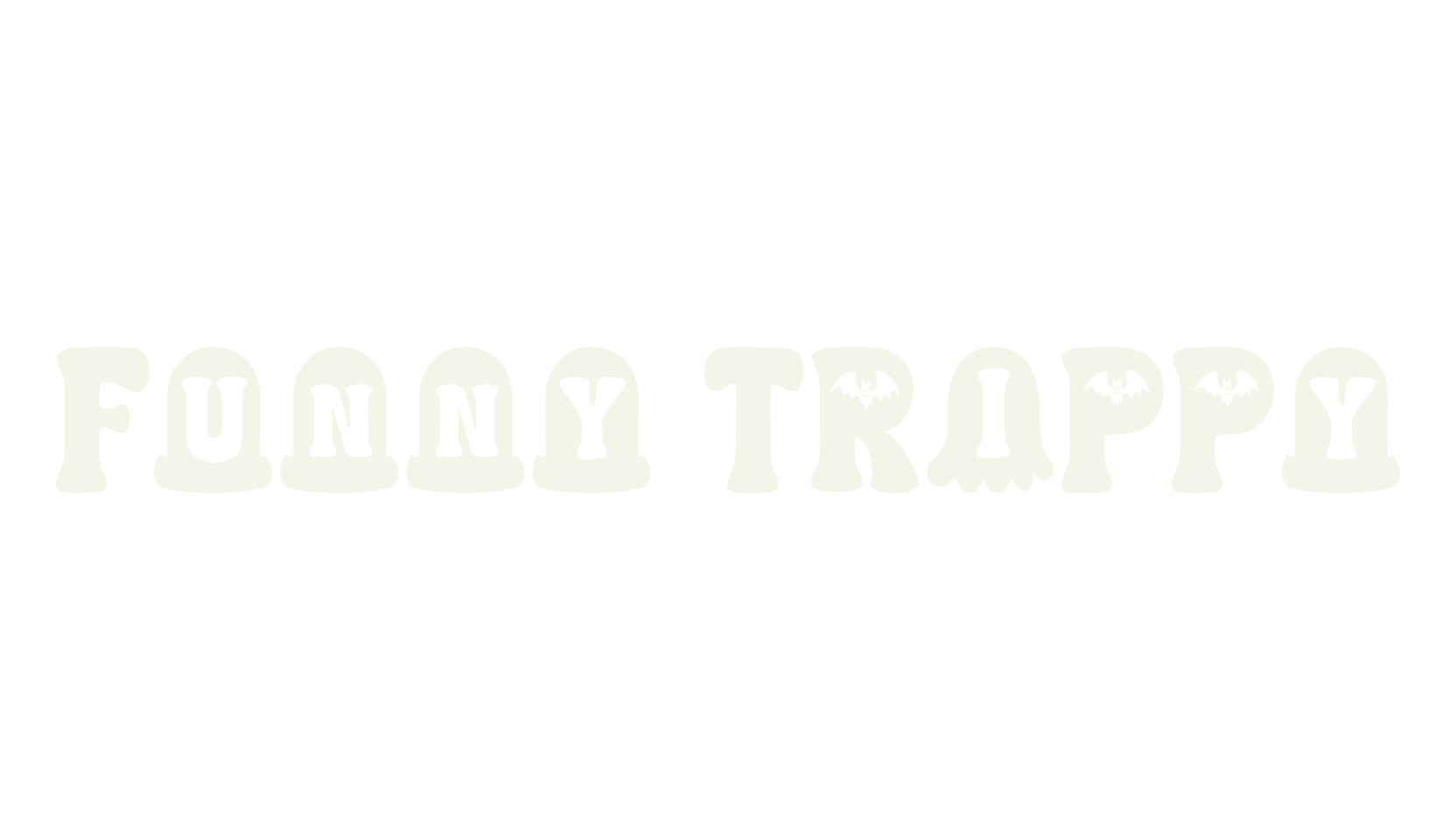 Funny Trippy, cute font preview