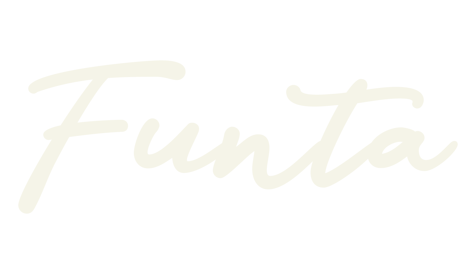 Funta, cursive font preview