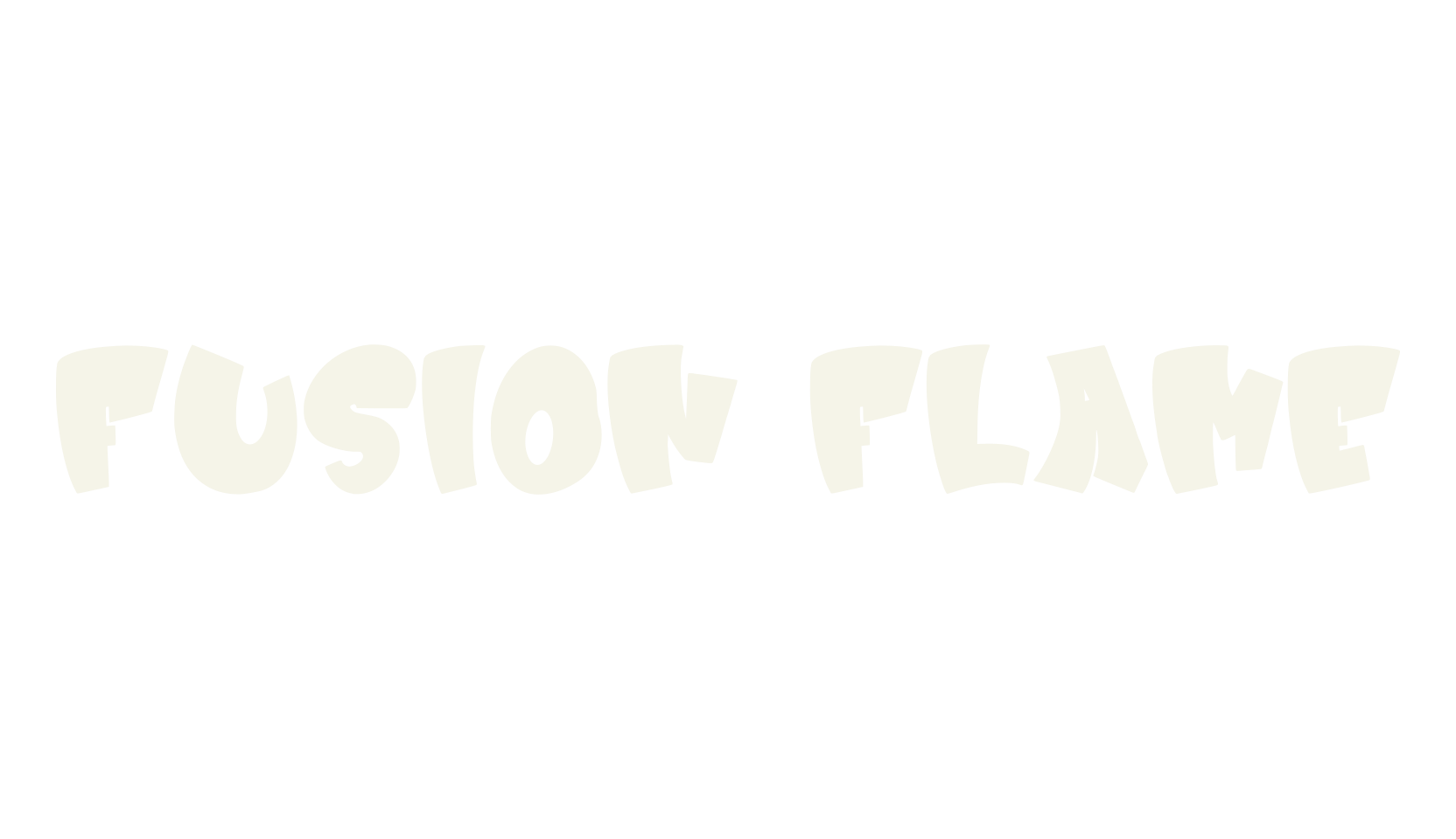 Fusion Flame, graffiti font preview