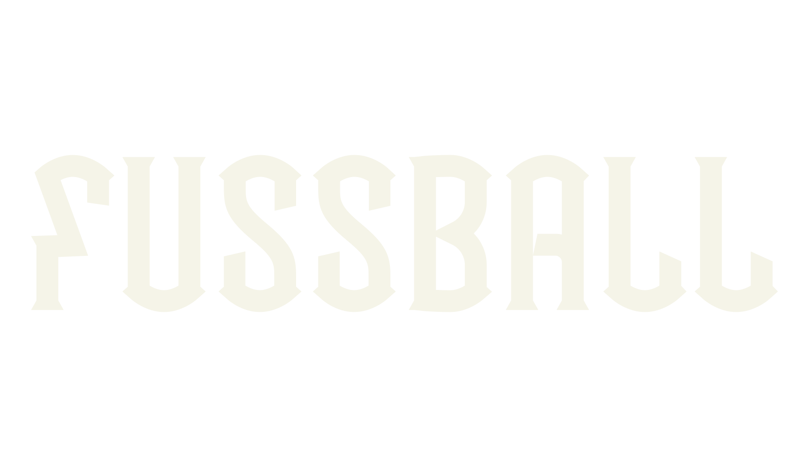 Fussball, jersey font preview