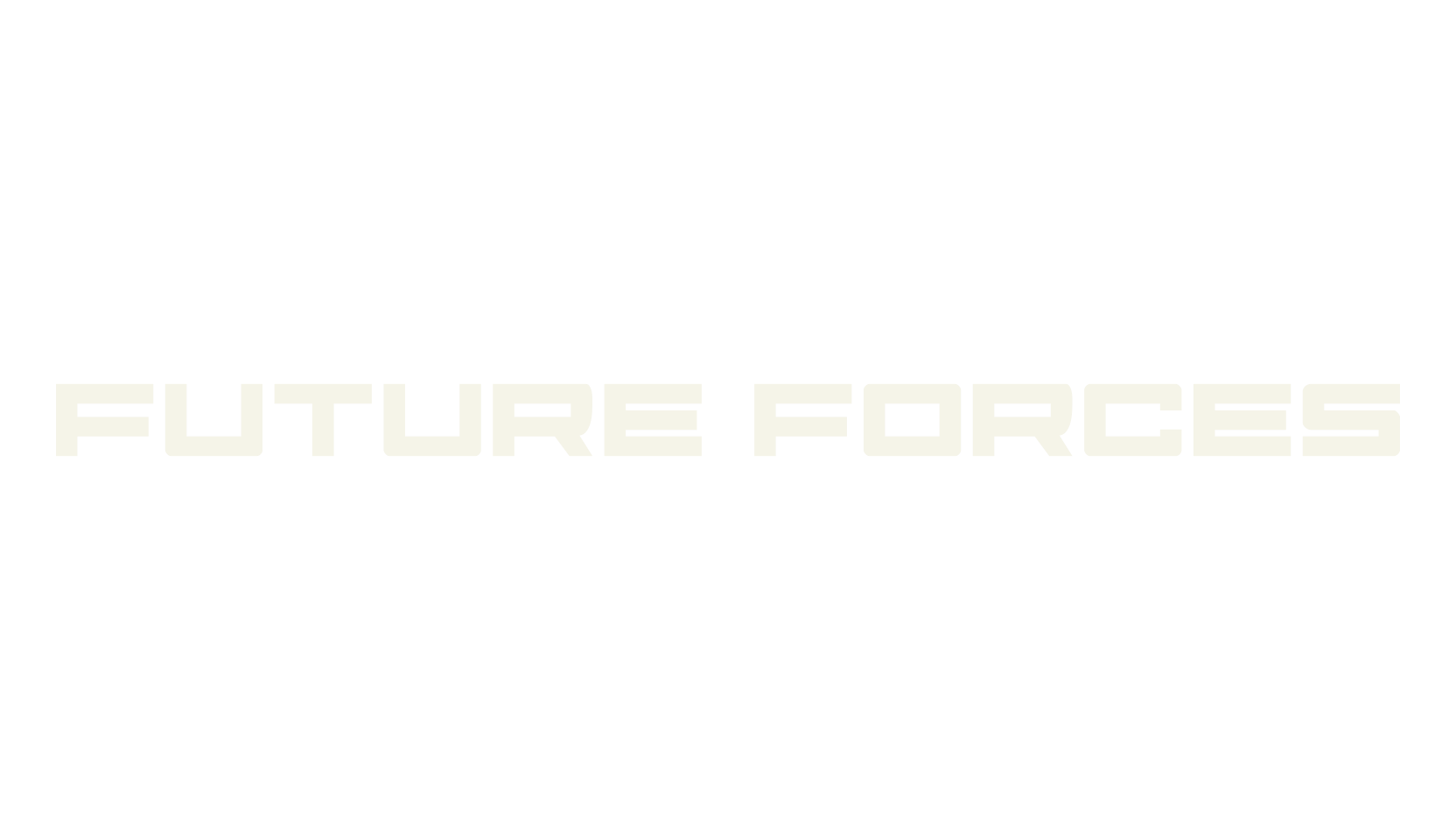 Future Forces, display market font preview