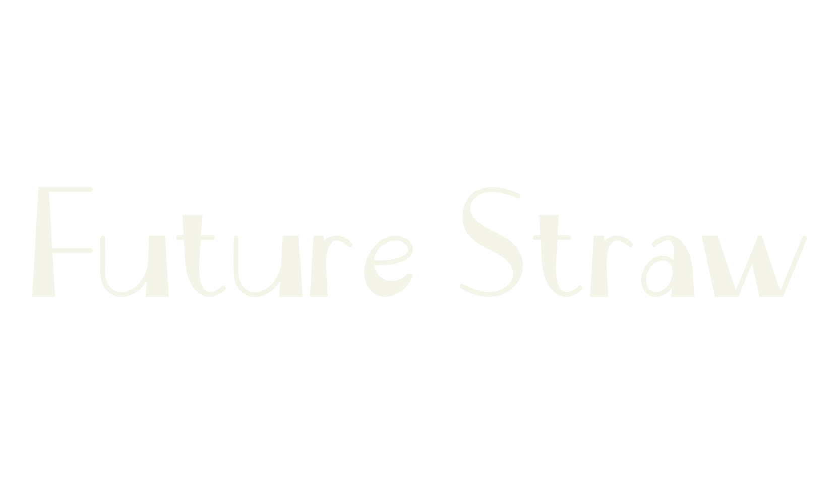 Future Straw, childish font preview