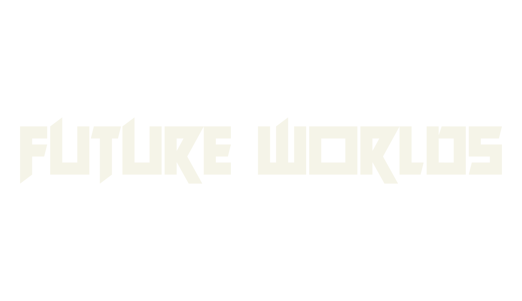 Future Worlds, display market font preview