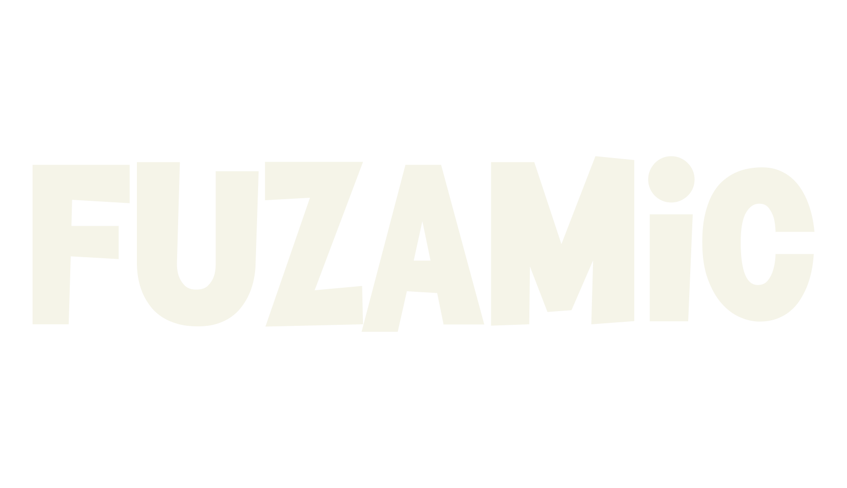 Fuzamic, comic book font preview