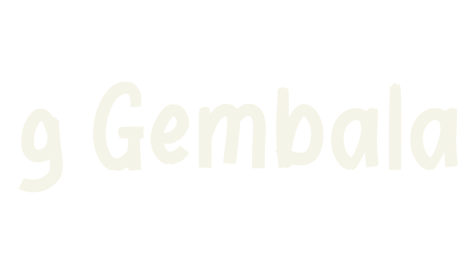 g Gembala, lettering font preview