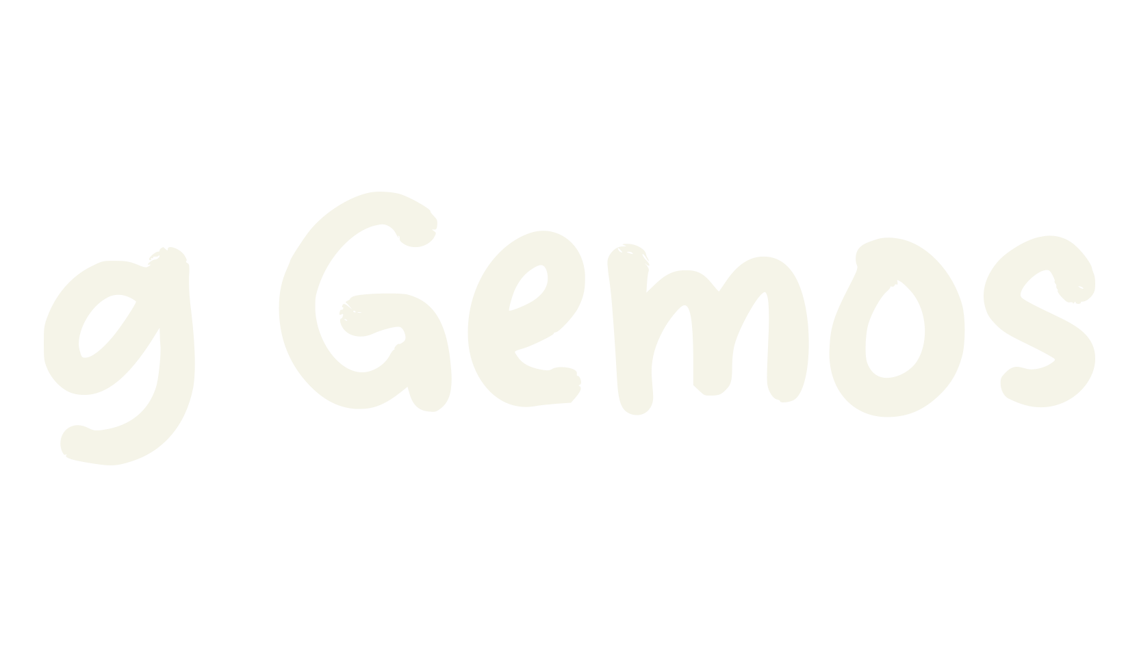g Gemos, cute font preview